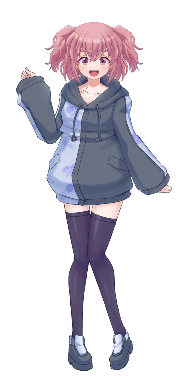 Vtuber・IRIAM用立ち絵の制作依頼承ります かわいらしいキャラクターの立ち絵の作成を行います。 イメージ3