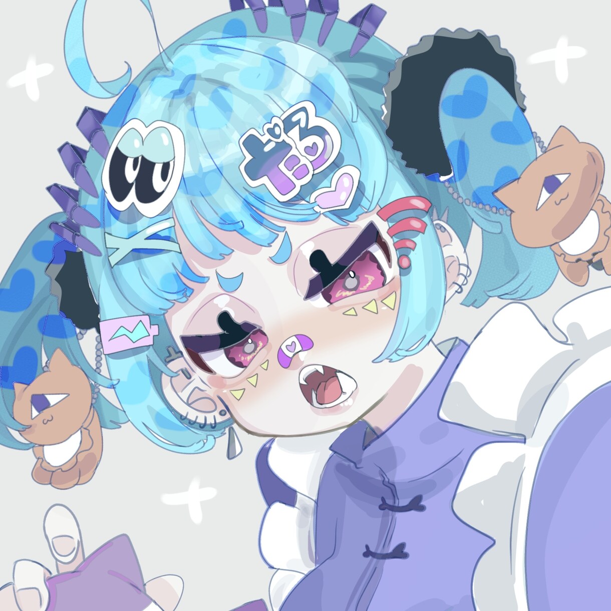 可愛い女の子かっこいい男の子を描きます VTuberのグッズを担当したことあり！ イメージ1
