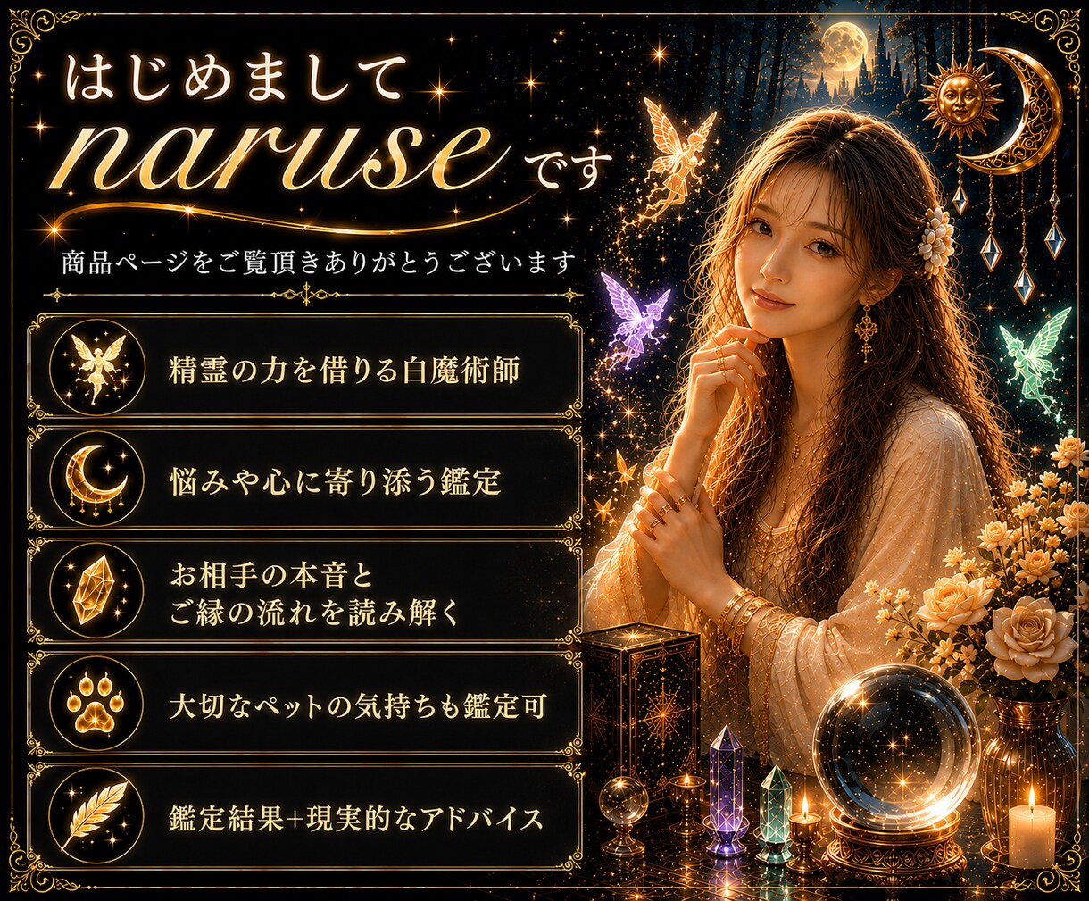 精霊との共鳴、複雑恋愛の真実とご縁を読み解きます 複雑な恋に揺れるあなたへ、お相手様の本心とご縁を読み解きます イメージ2