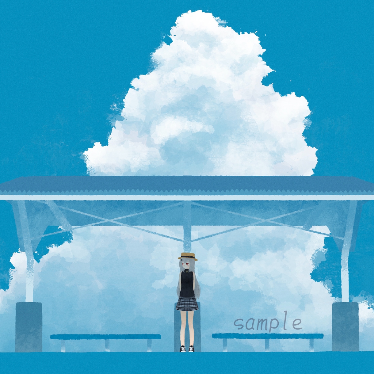 ３名様限定！残り１名様！イラスト制作全般します 空気感のある「主線なしイラスト」を制作します。 イメージ1