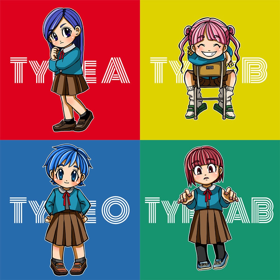 かわいいイラスト描きます 太線＆原色系イラスト好きさんへ！ イメージ5