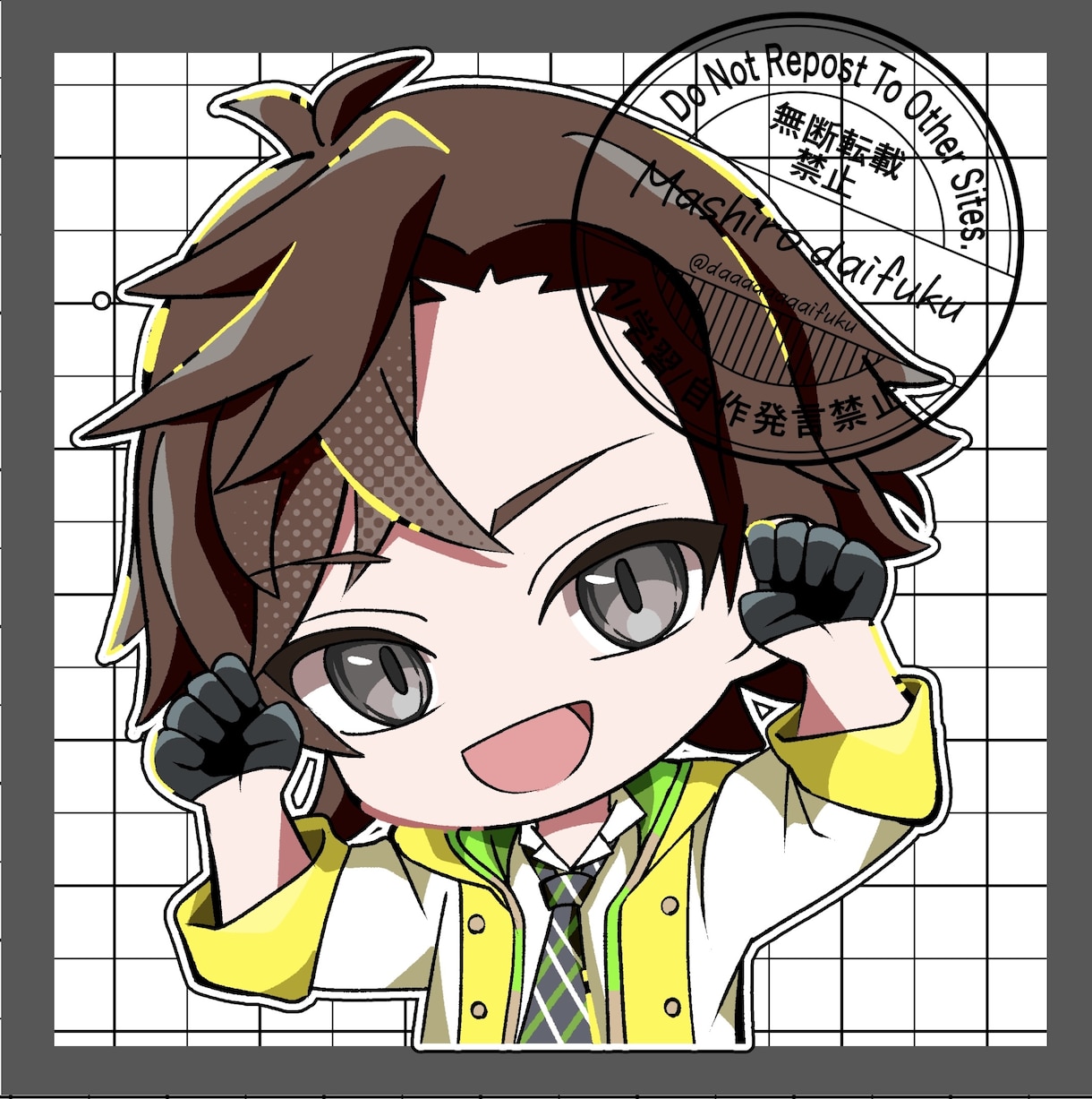 ミニキャラ（デフォルメ・SD）描きます お急ぎの方もご相談くださいませ(別途料金は発生します) イメージ7