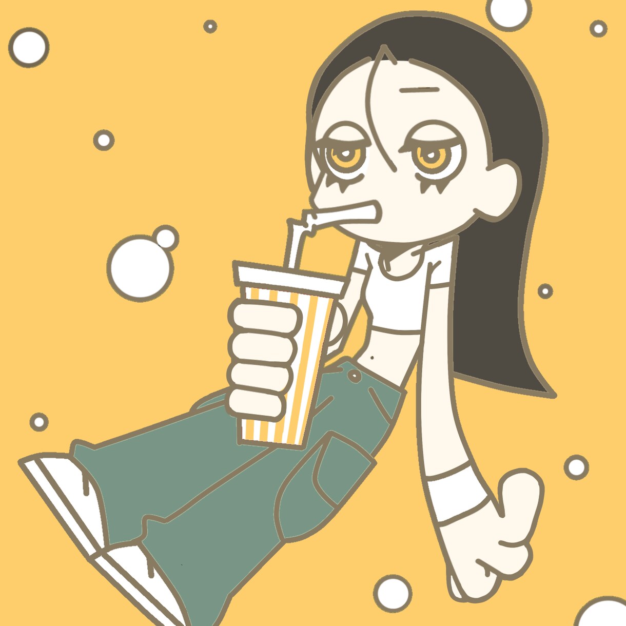 ポップなイラストお描きします SNSアイコンやオリジナルキャラクターなど！カートゥーン風 イメージ5