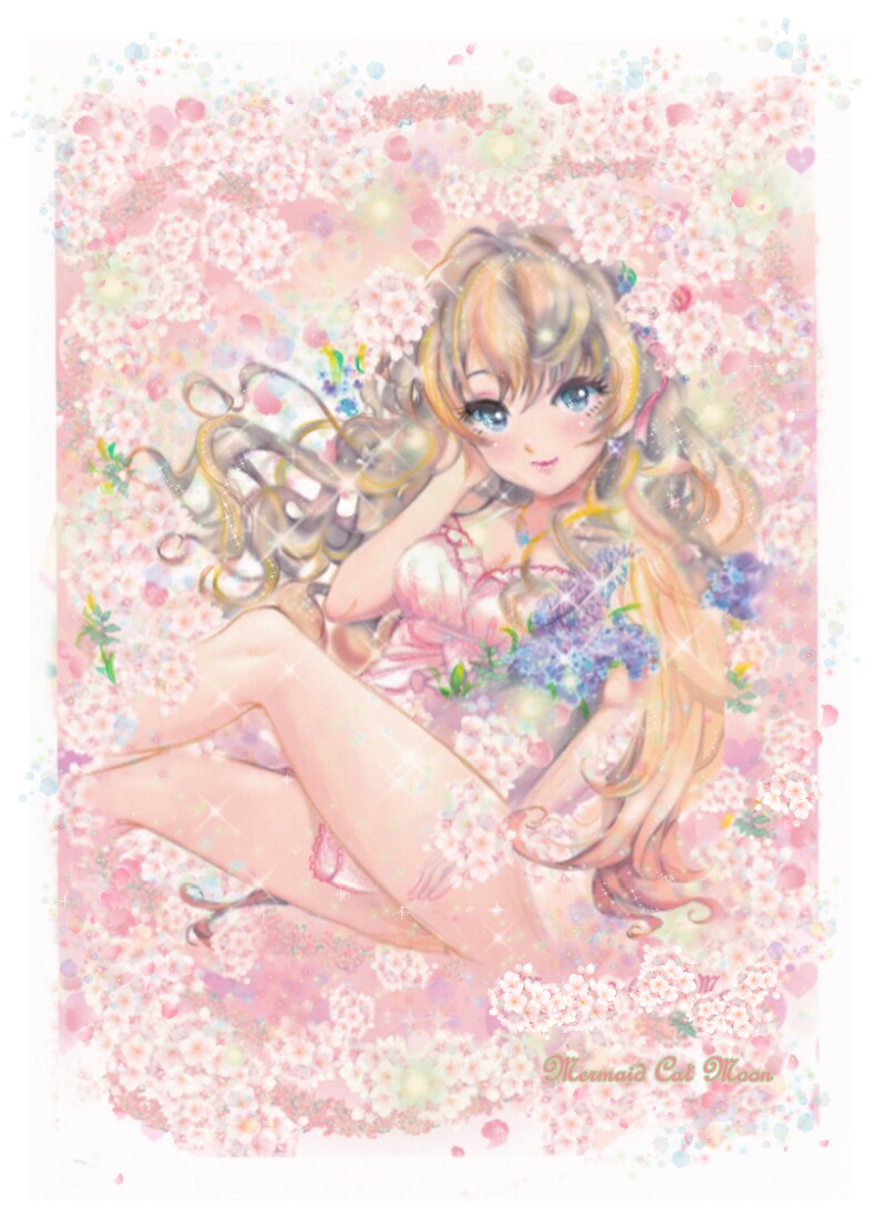 スマフォの待ち受け画像を描きます いつも会いたい子を スマフォの待受けに。デジタル・アナログ イメージ8