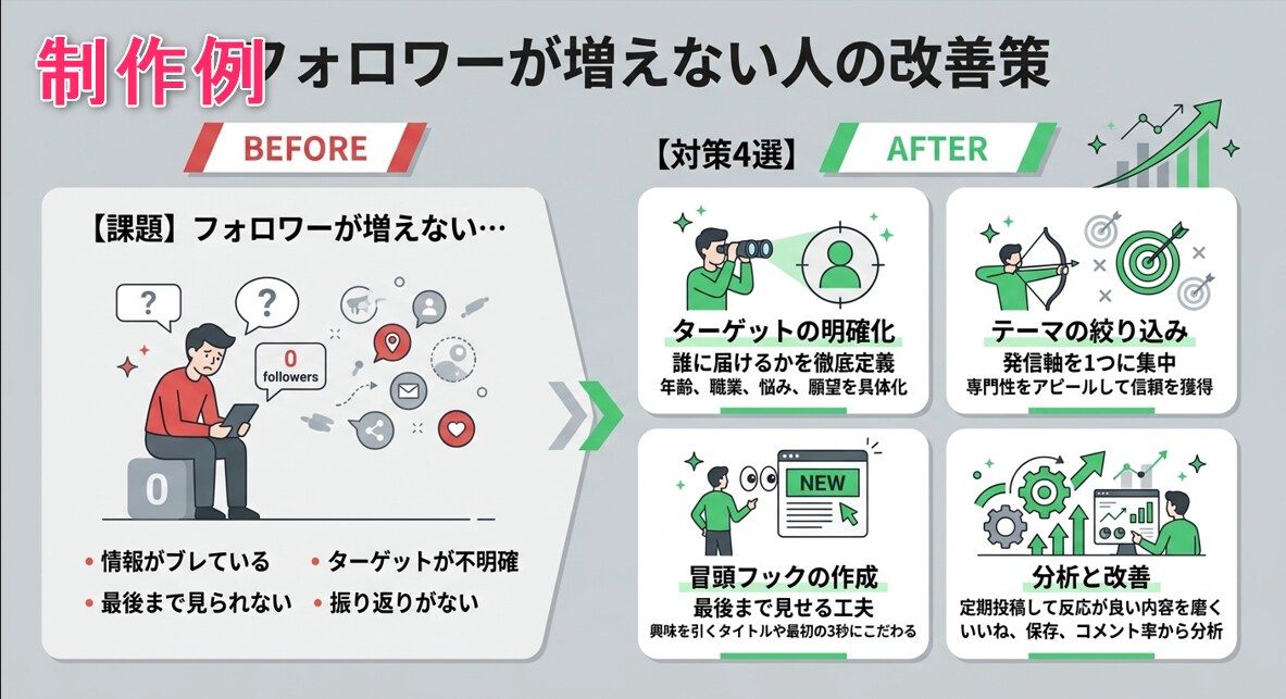 文章から図解イラストを制作いたします 「伝わりにくい文章」を、「ひと目でわかる図解」に。 イメージ9