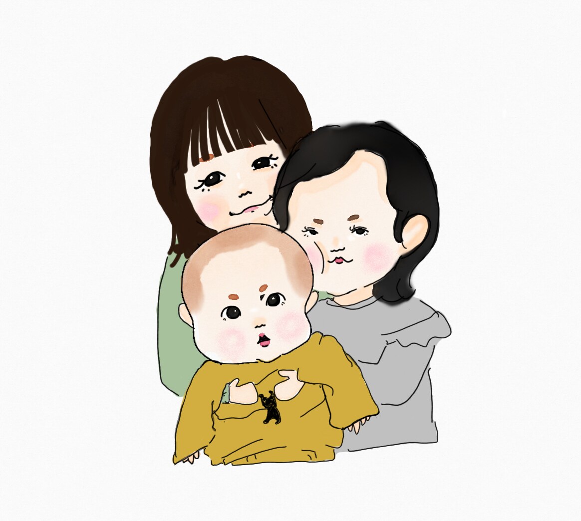 似顔絵やアイコンなど簡単なタッチでイラスト描きます ダボッとゆるふわ癒し系イラスト イメージ2