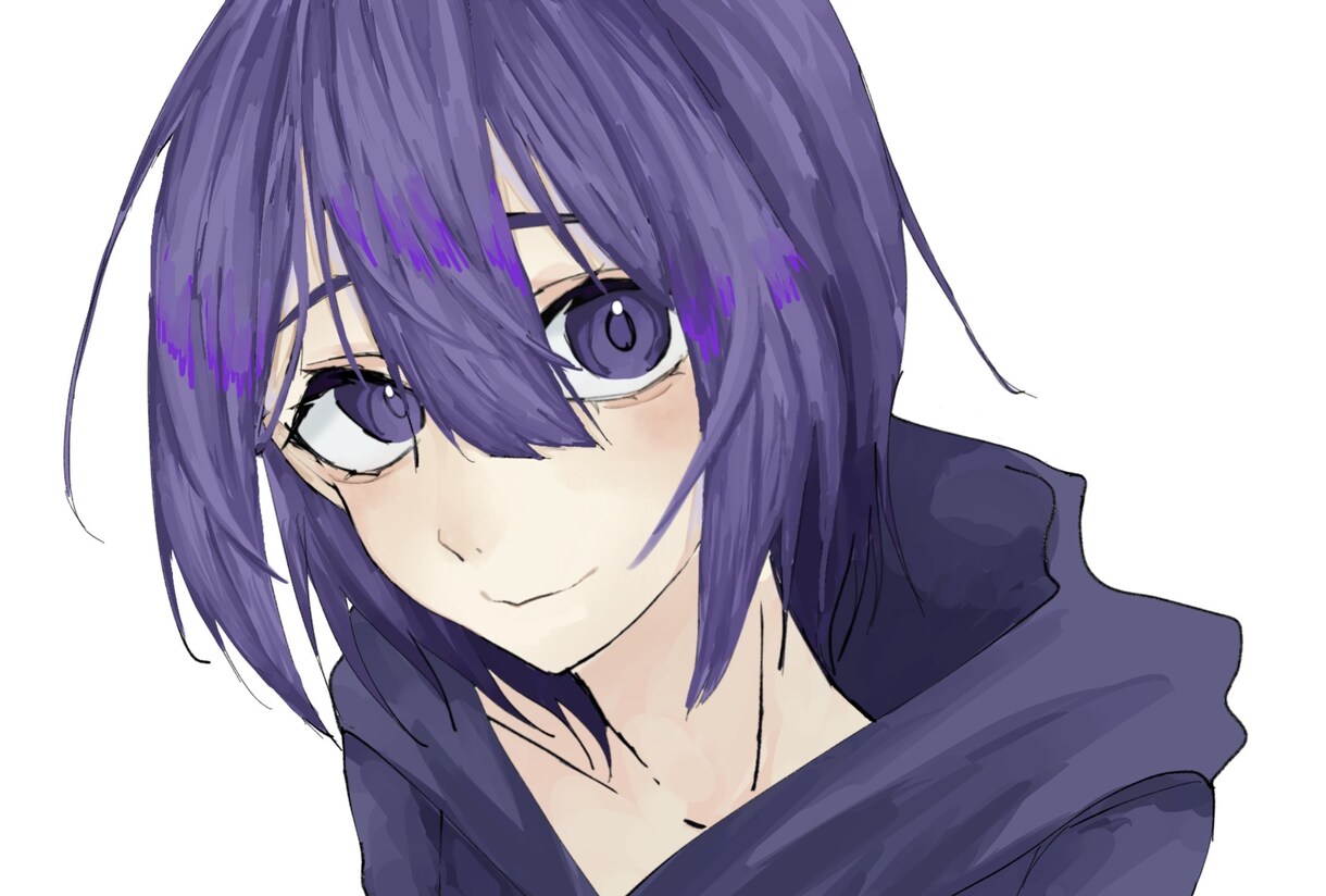 厚塗りで可愛くかっこよく描きます アイコンや全身なんでも制作します イメージ1