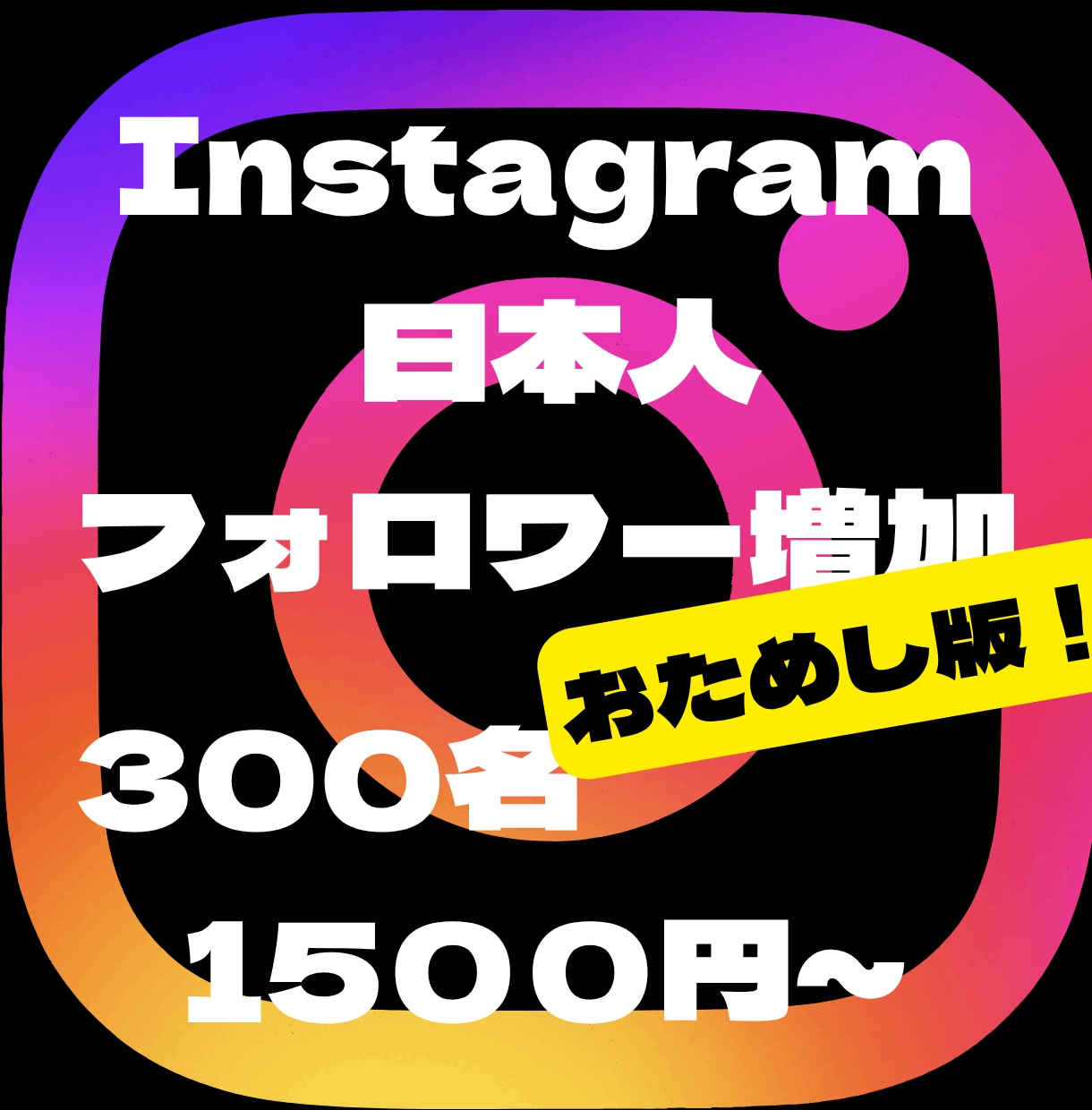 5名限定　Instagramのフォロワー増やします 実績作りのため、特価でのご提供です！ イメージ9