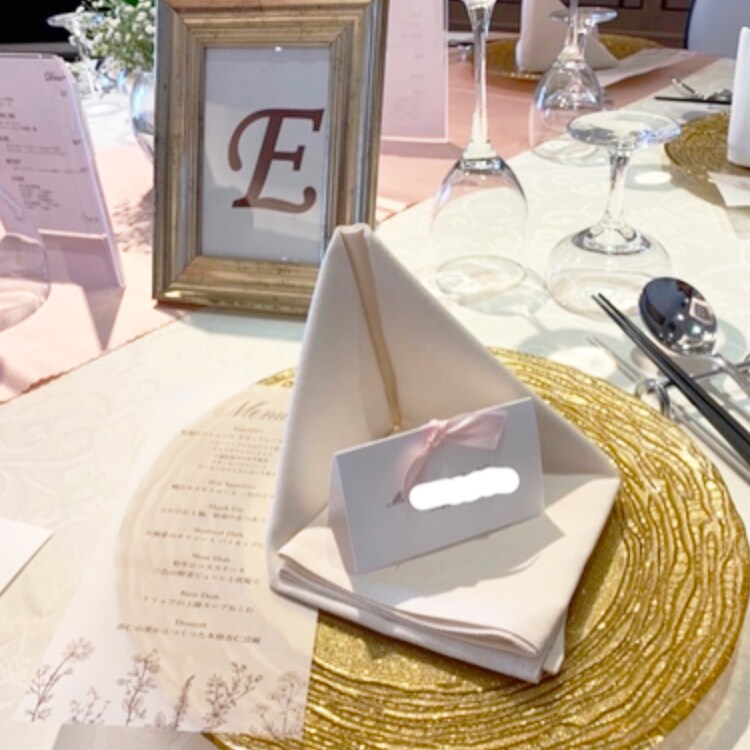 結婚式のメニュー表のパワポテンプレート作成します パワーポイントで簡単にメニュー表が作れるテンプレートです♡ イメージ10