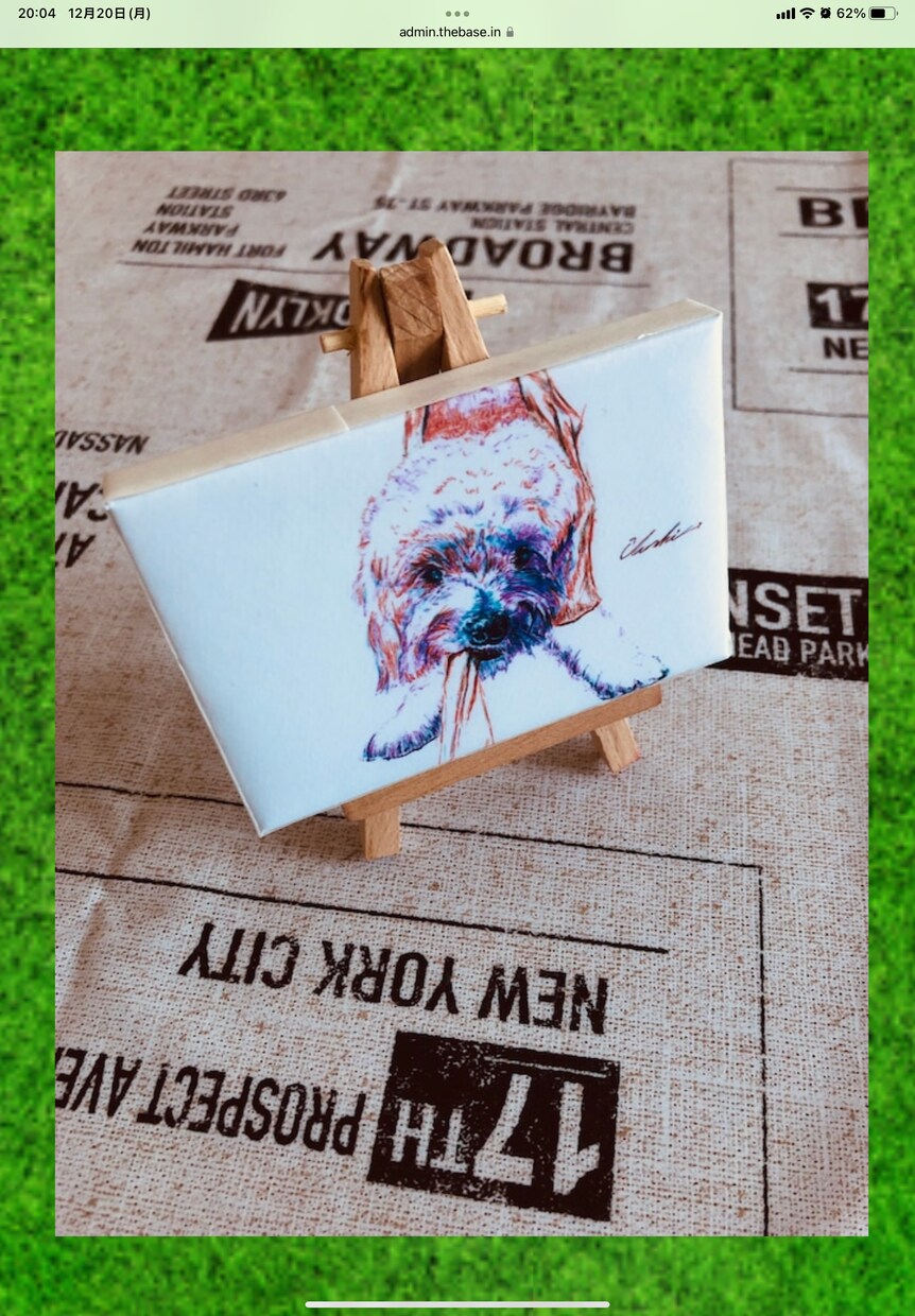 飼われてるペットの絵をペン画で描かせていただきます ペットをミニ画にして販売いたします！【⠀サイズ変更可能 】 イメージ2
