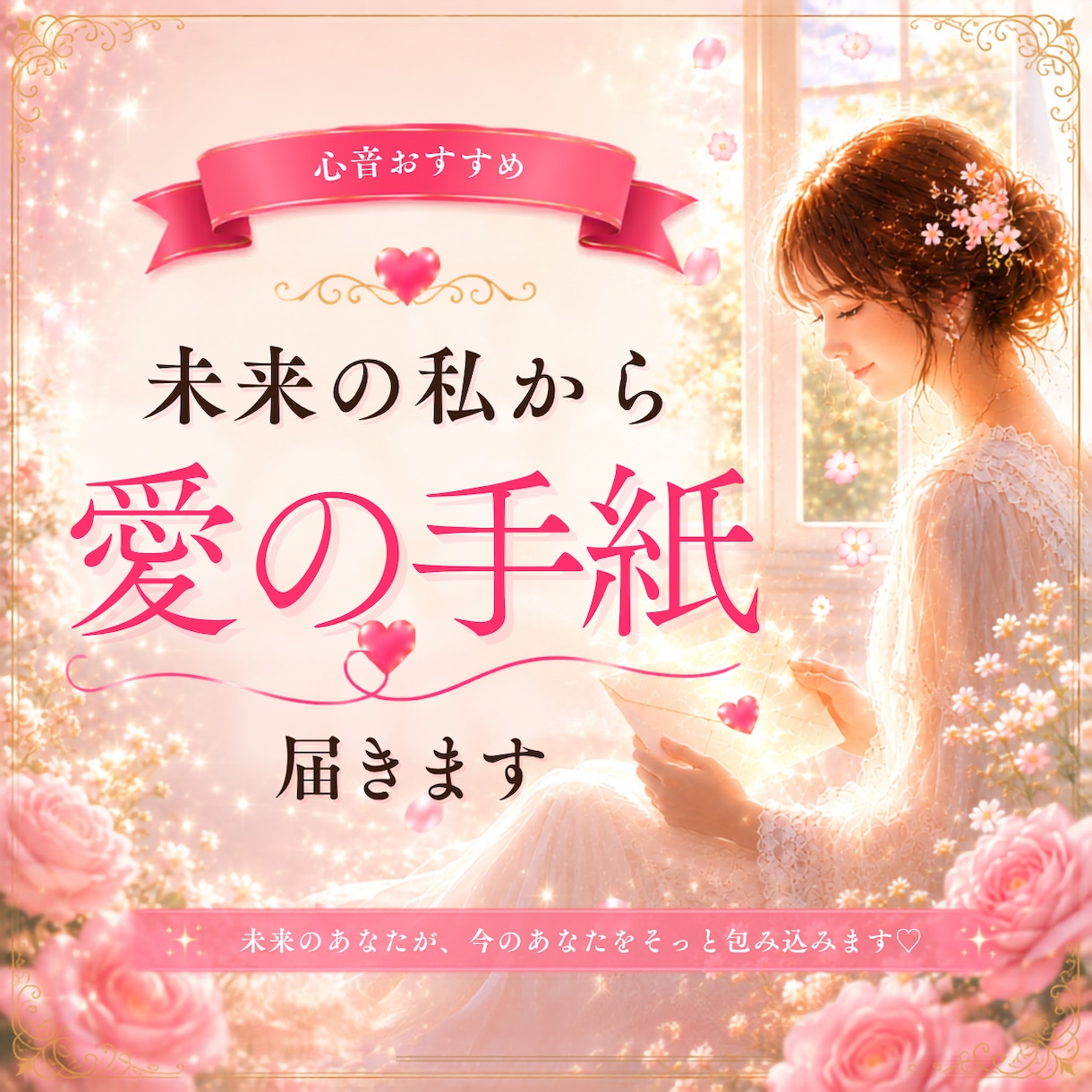 未来の私から愛の手紙が届きます 泣きたい夜も、未来の私が抱きしめてくれる イメージ1