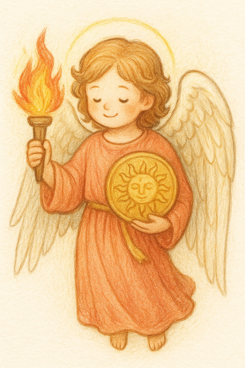 urial⭐︎イラストとメッセージをお届けします 大天使Uriel(ウリエル)のイラスト&メッセージ | ココナラ