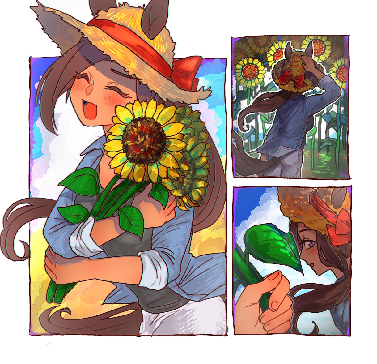 ENG OK！可愛い女の子描きます Willing to draw any character イメージ4
