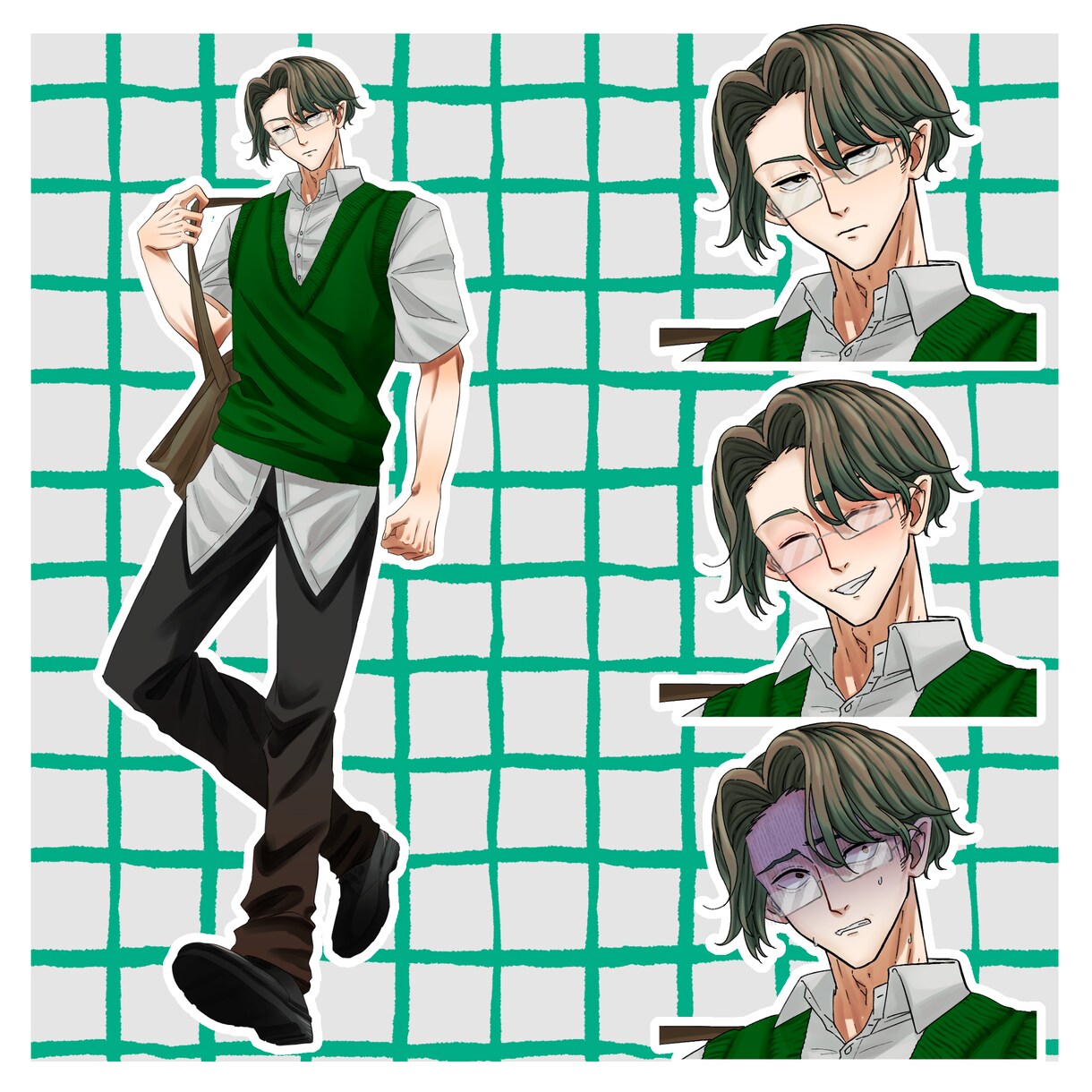 TRPG向け立ち絵を制作いたします 王道からイロモノまで！幅広く描けます！ イメージ2