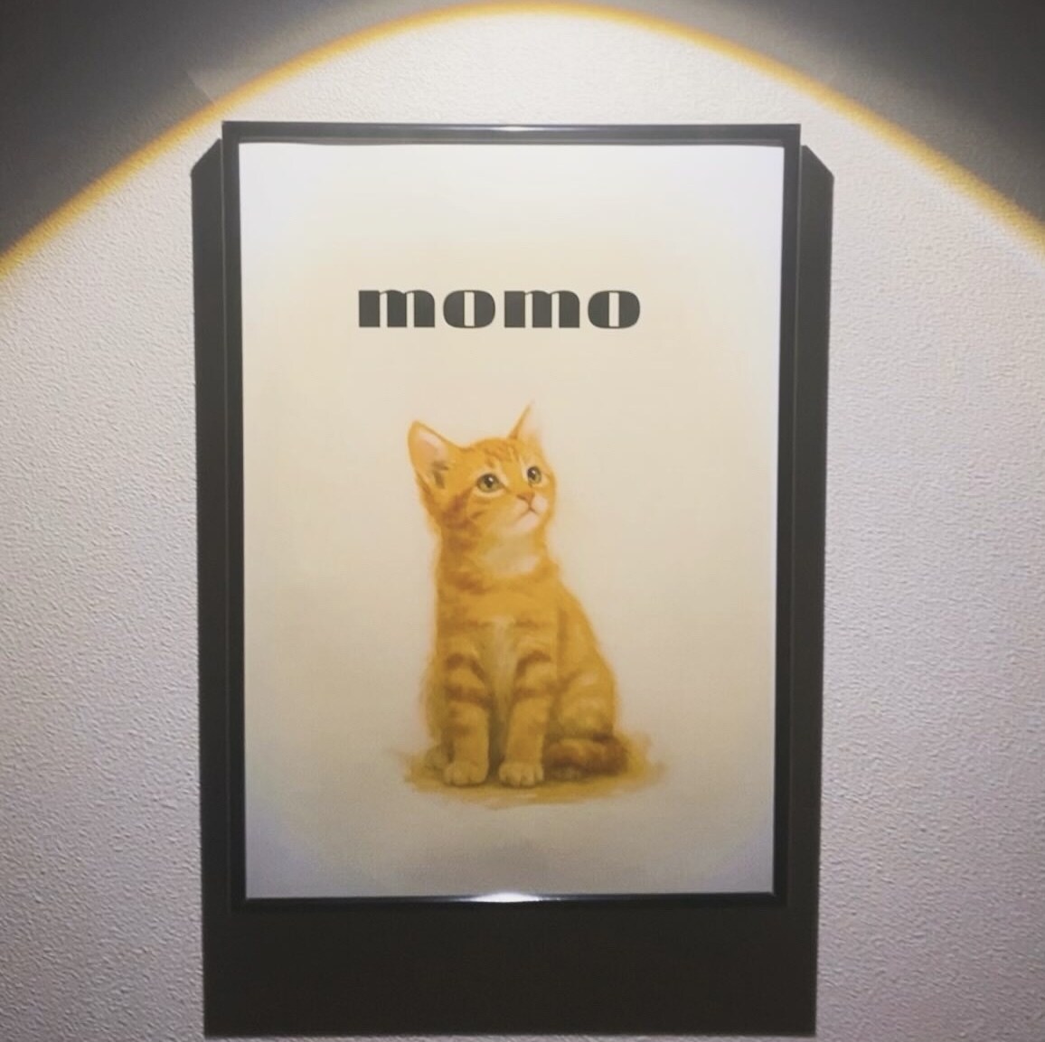 額縁付きペットの似顔絵ポスターを制作します 思い出をおしゃれに飾る、愛らしいペットアートをお届けします イメージ6