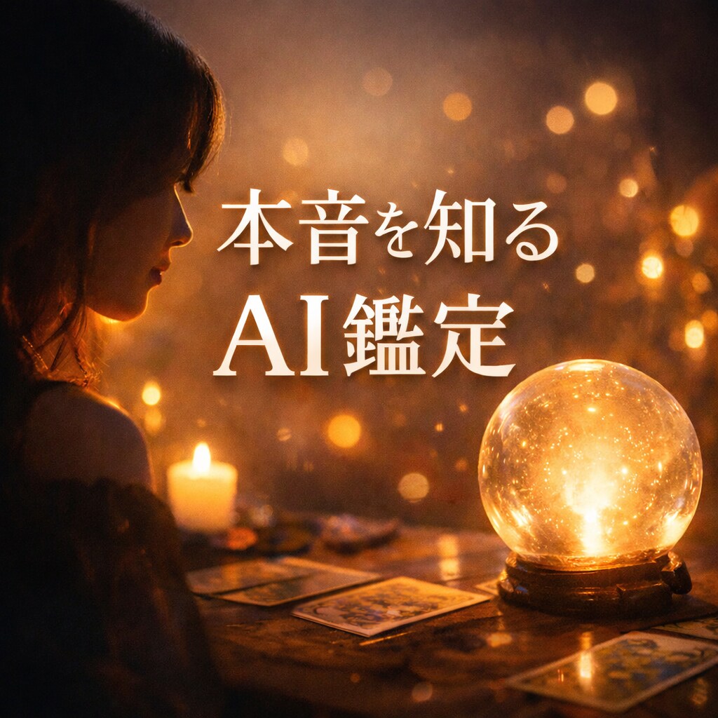 忖度なしAI占いで斬ります 真実を知ることは怖い。でも、知った瞬間から未来は変わる。 イメージ1