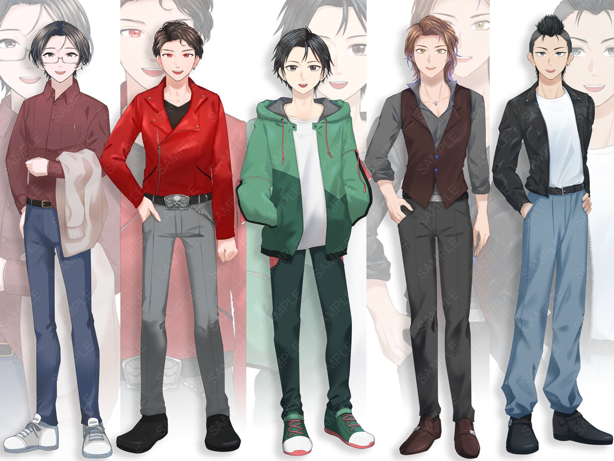 IRIAM用立ち絵イラストを描きます 理想のキャラクターを描きます！ イメージ2