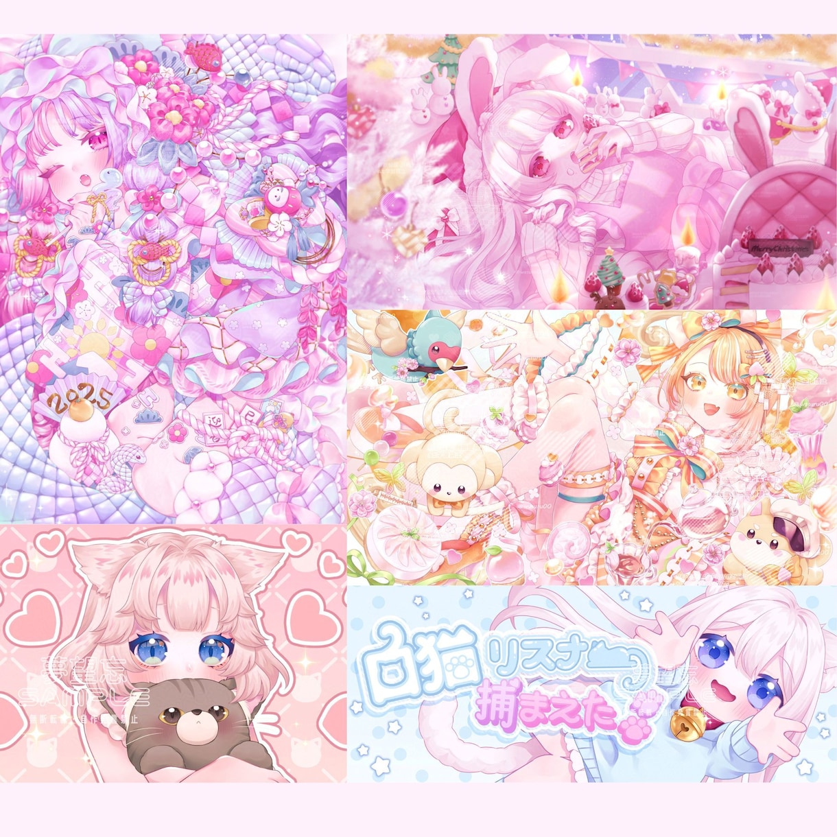 もちかわVtuber作成します お試しシンプルプラン～高可動域まで！ イメージ3