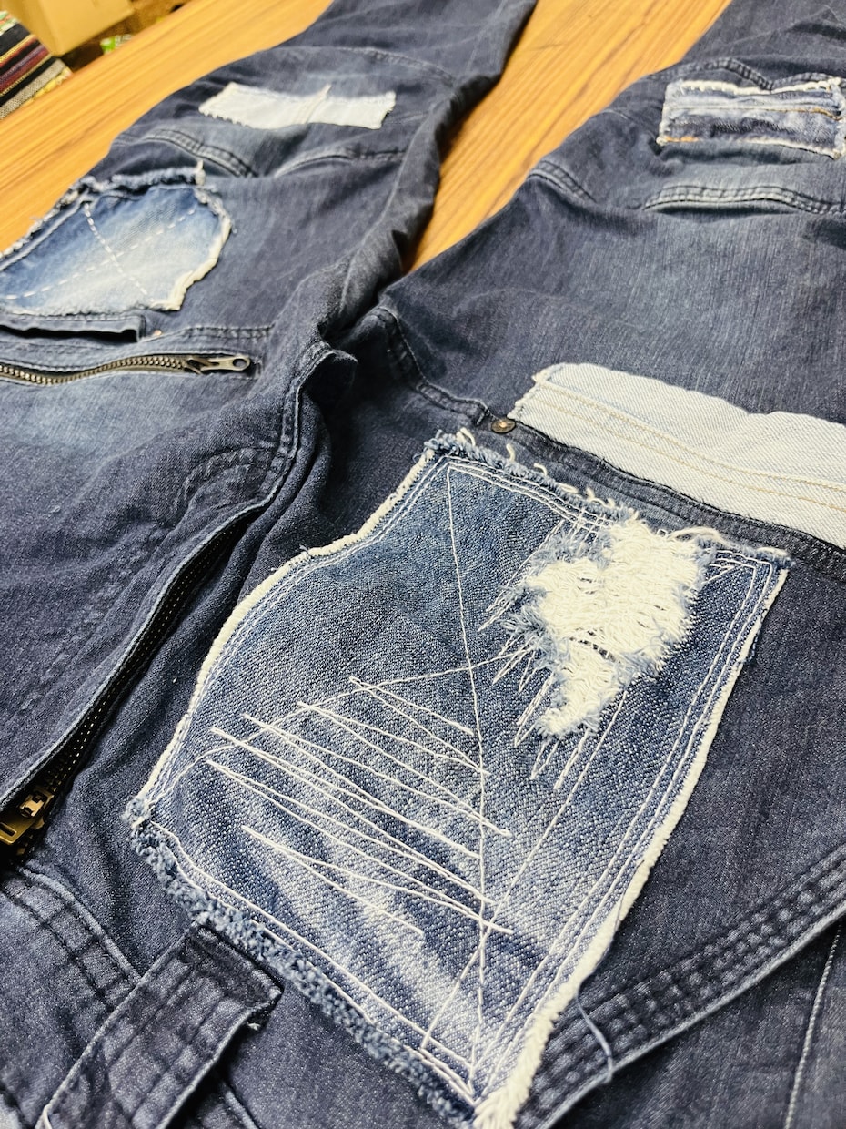 現場で差をつける作業着ズボンのリメイクします 機能的には問題ない現場での作業着ズボンをリメイクで再生！ イメージ5