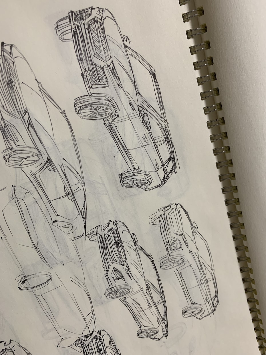 カッコいい車のデザインを考えます 完全オリジナルの車のデザイン考えます イメージ3
