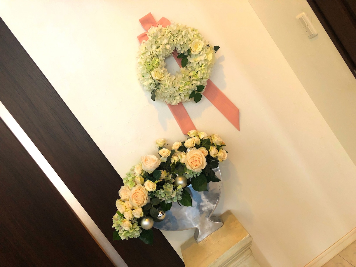 プレゼントや贈り物結婚式のブーケ作ります 生花とは違い枯れることのないフラワーアレンジメント❁✿✾ イメージ4