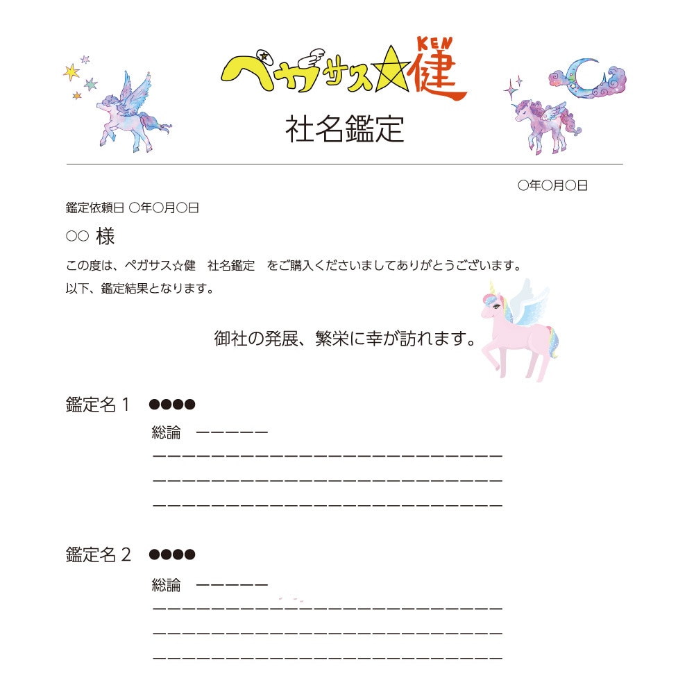 屋号／商品名の未来を鑑定します たった一文字で商品の売れ行きが変わるんです。 イメージ2
