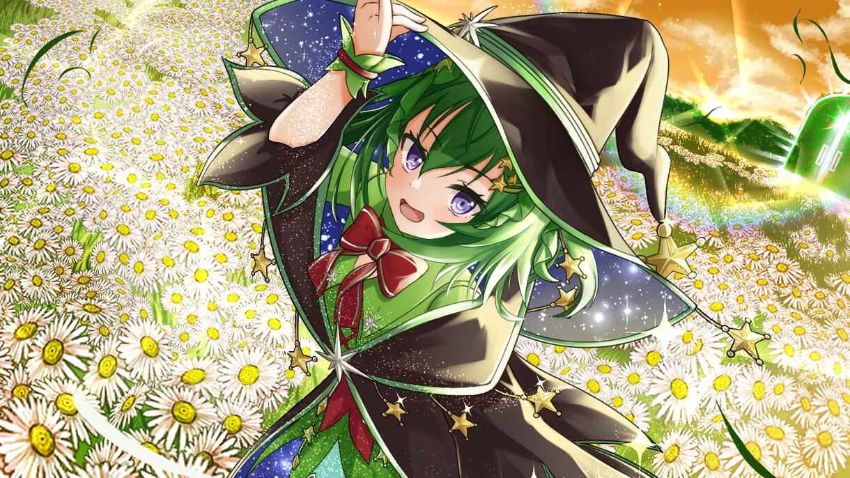背景までお任せ！あなたのイメージを形にします 動画のサムネイルやその他一枚イラストが必要な方へ イメージ1