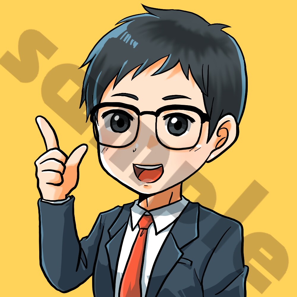 配信やSNSで目を引くミニキャラアイコンを描きます 商用OK｜YouTube・配信・スタンプ・X・インスタに イメージ9