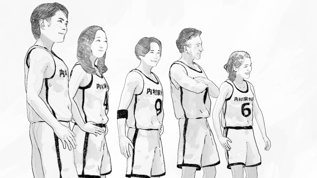 バスケアニメ風　OPムービーを作成します 顔写真や体型をご指定いただくだけで制作可能！ イメージ6
