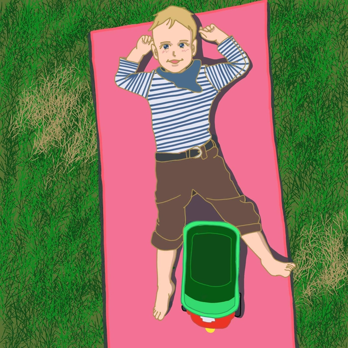 即日お渡し可◎SNS用アイコン等の似顔絵制作します その他お子様の似顔絵や、家族写真・カップルなども◎ イメージ4