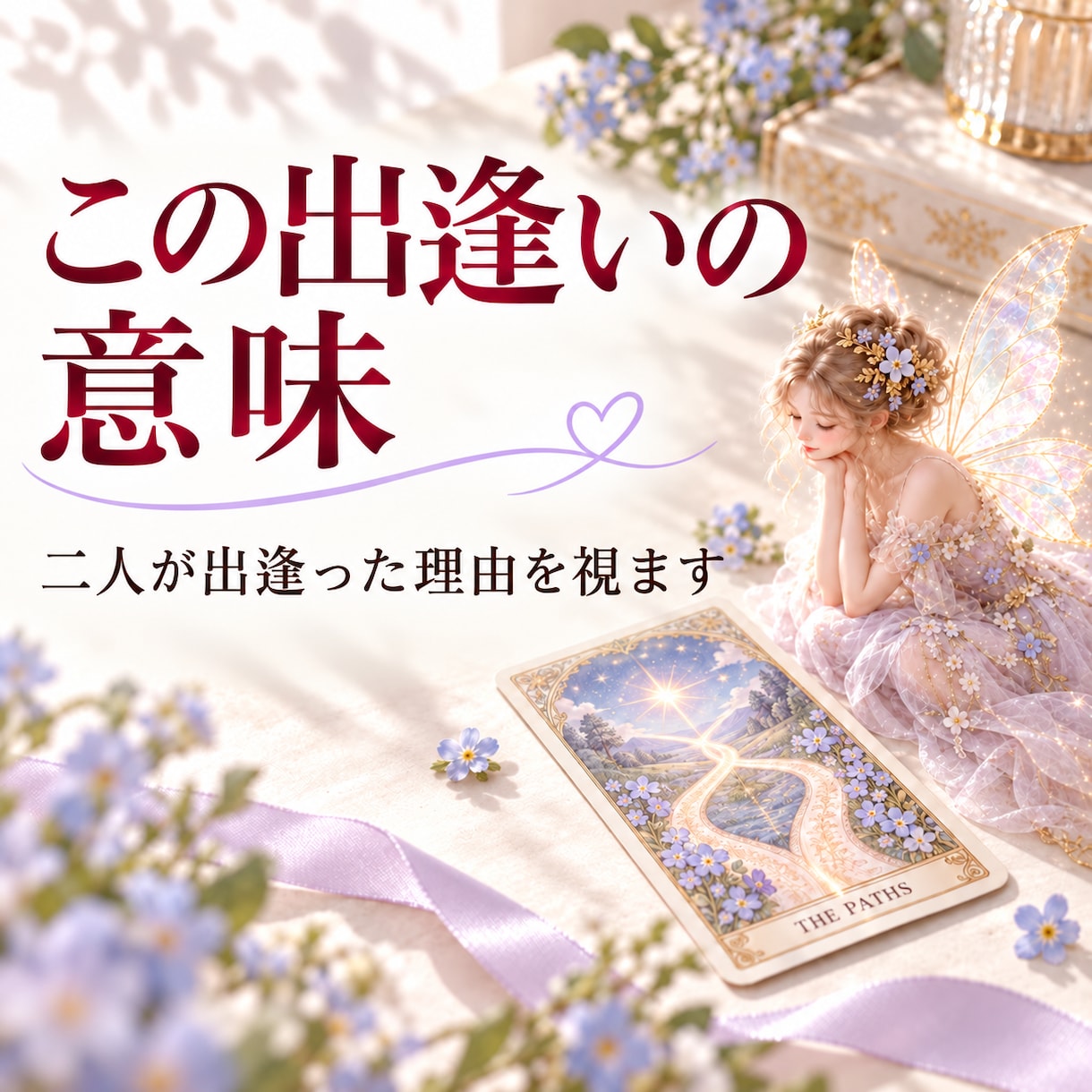 お二人が出逢った意味、今の関係・想いをお伝えします 出逢いに込められた意味と、今のご縁を読み解きます イメージ1