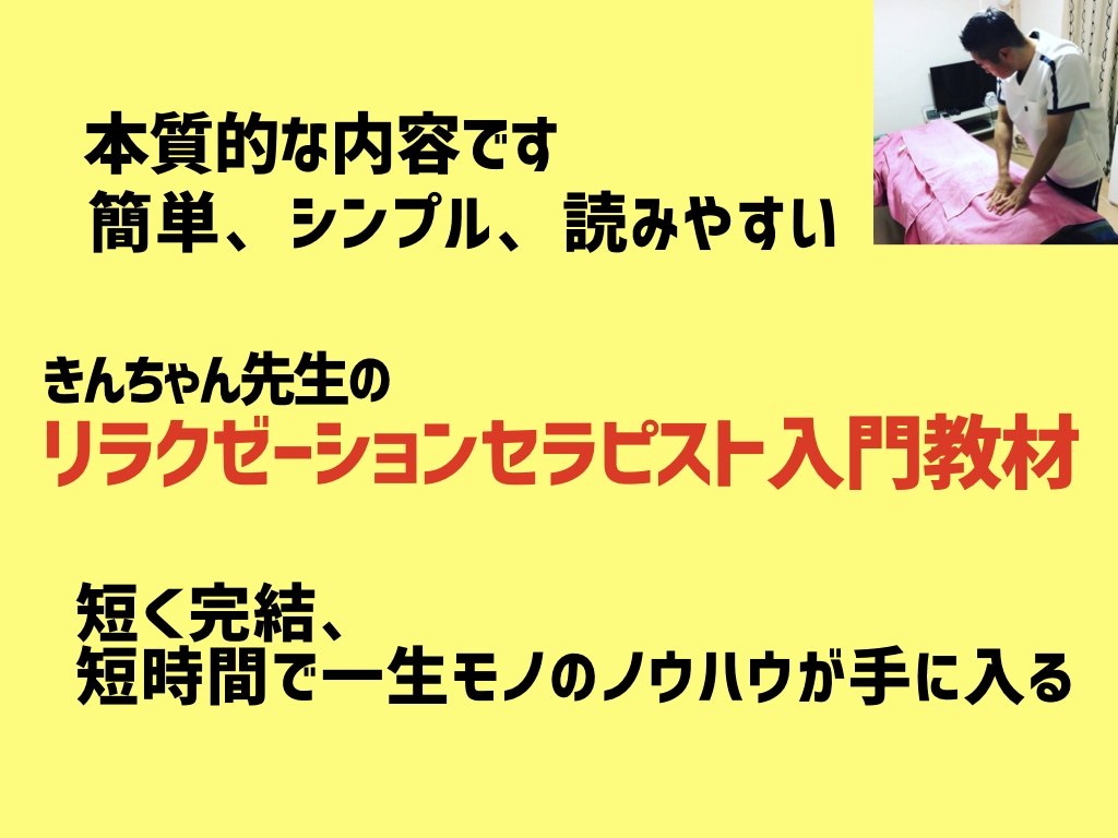 改訂版です　セラピスト入門教材を提供します なかなか教われない？今さら聞けない基礎の基礎。 イメージ1