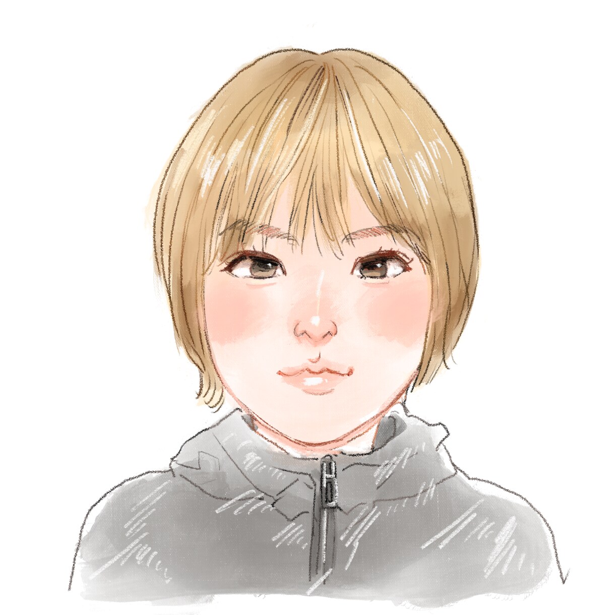 好印象に＊温かい雰囲気で似顔絵描きます SNS/アイコン/名刺/水彩風のイメージ イメージ3