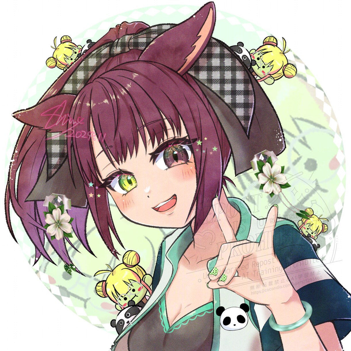 優しい塗りのアイコンやイラストを描きます アナログの様な質感のある、愛されアイコンをあなたに！ イメージ4