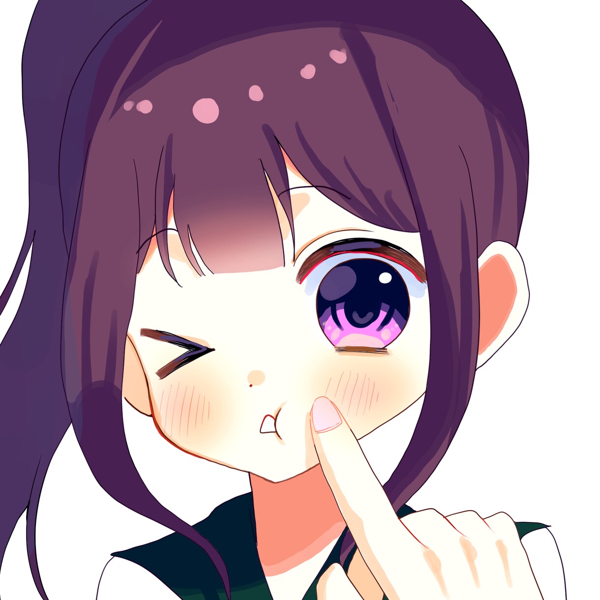アイコン用のイラストを描きます イケメン、かわいい女の子どちらも描けます イメージ2