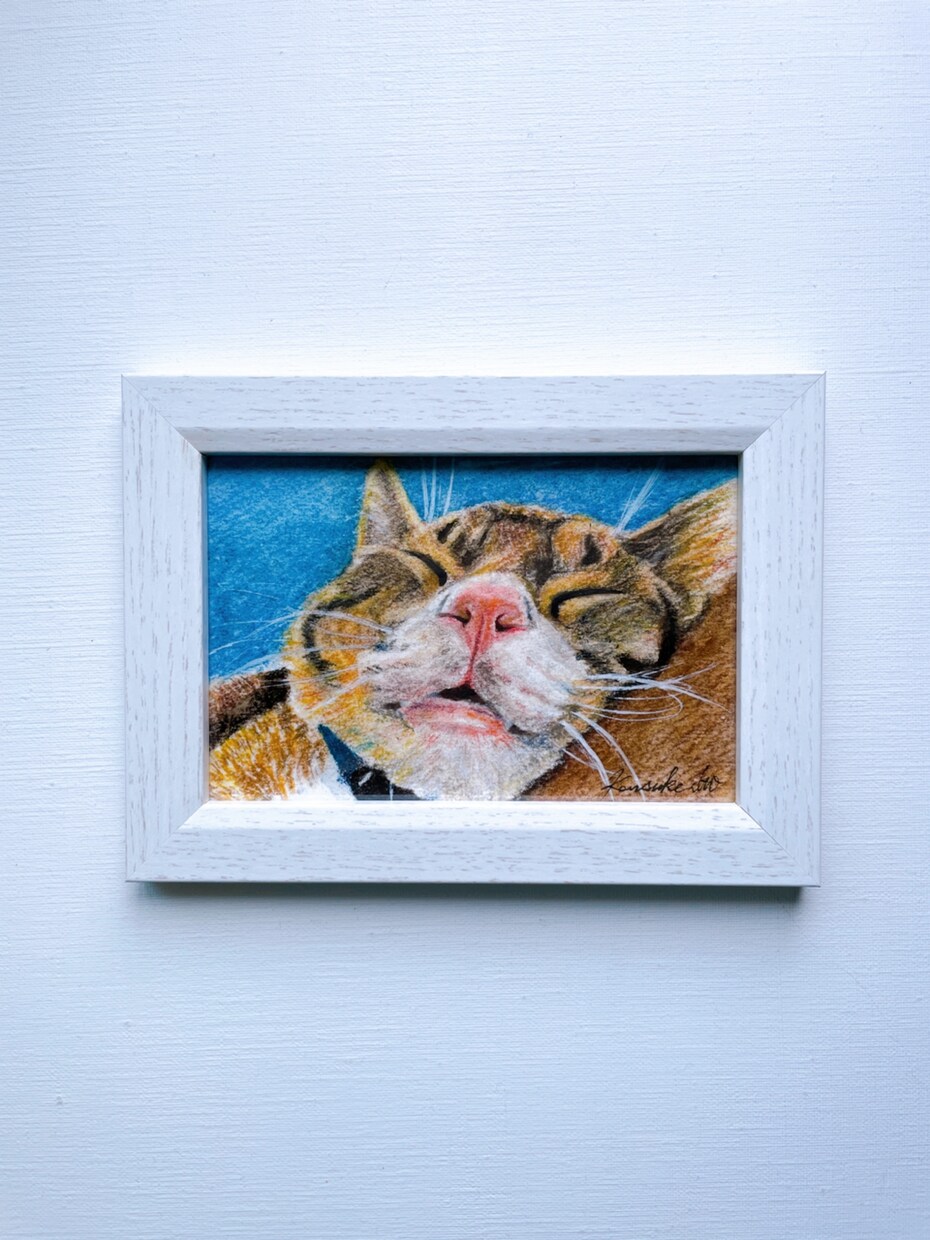 プロの画家がペット肖像画を制作します ハガキサイズでお手軽価格の本格アート イメージ10