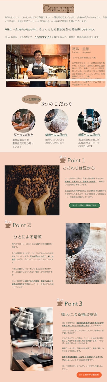 ターゲットに訴求するオリジナルHPを作ります 【特別価格】WIXまたはWordpressにて制作します イメージ3