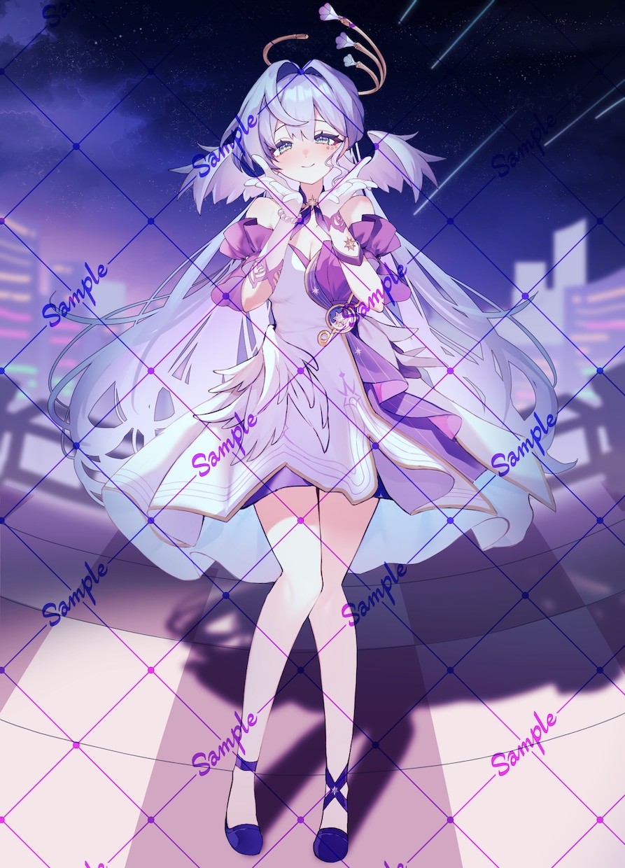 高クオリティな綺麗可愛い透明感あるイラスト描きます サムネイルや動画用、記念イラストなどをご希望の方に！ イメージ7
