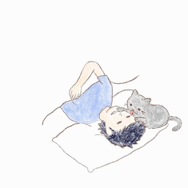 猫 or 猫とあなたを描きます あなたのスマホにも猫のいる暮らしを イメージ2