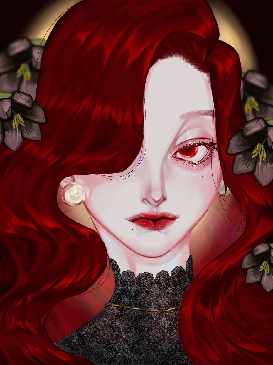 5名様限定特別価格！アイコン作成します 耽美で儚いイラストであなたのイメージを現実にします！ イメージ1