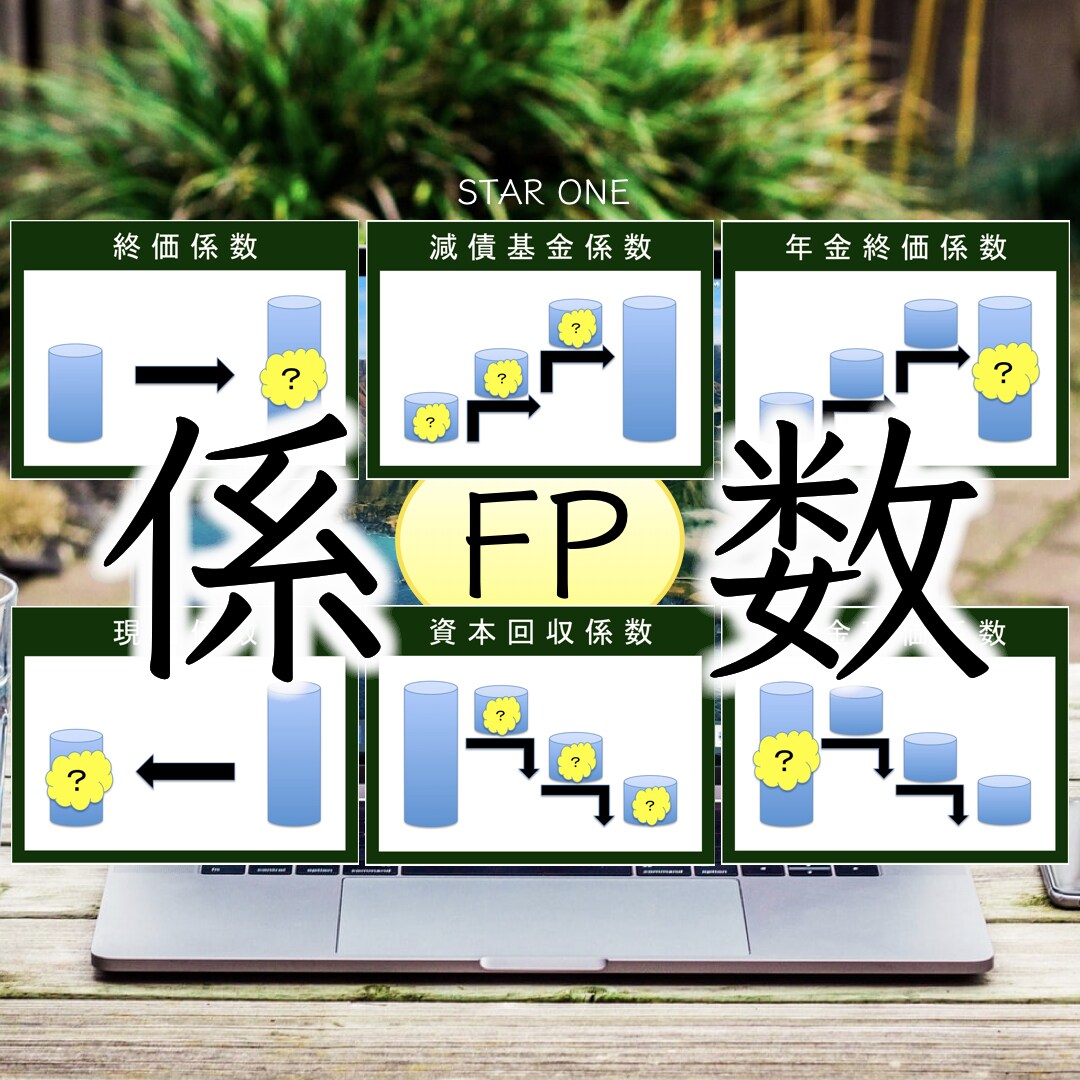 FPの「係数」について教えます 家計改善やこれからFP試験を受けるあなたに役に立ちます！ イメージ1