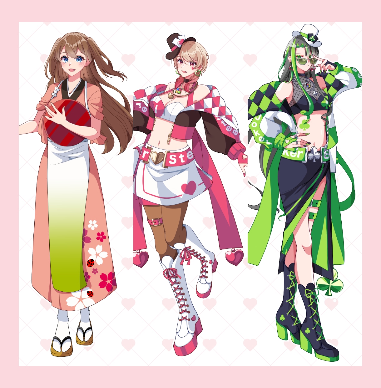 お好みの女の子キャラクター描きます IRIAM配信やゲーム制作を始めたい方向け料金！ イメージ7