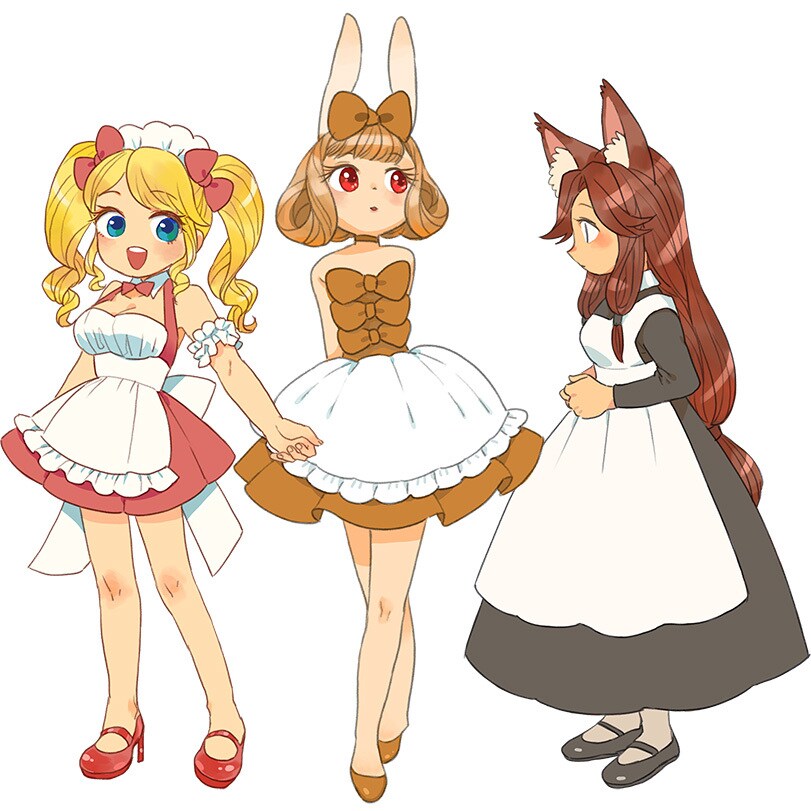イラスト制作致します 正直メイドだけ描きたい。でもメイドだけでは飽きる。 イメージ5