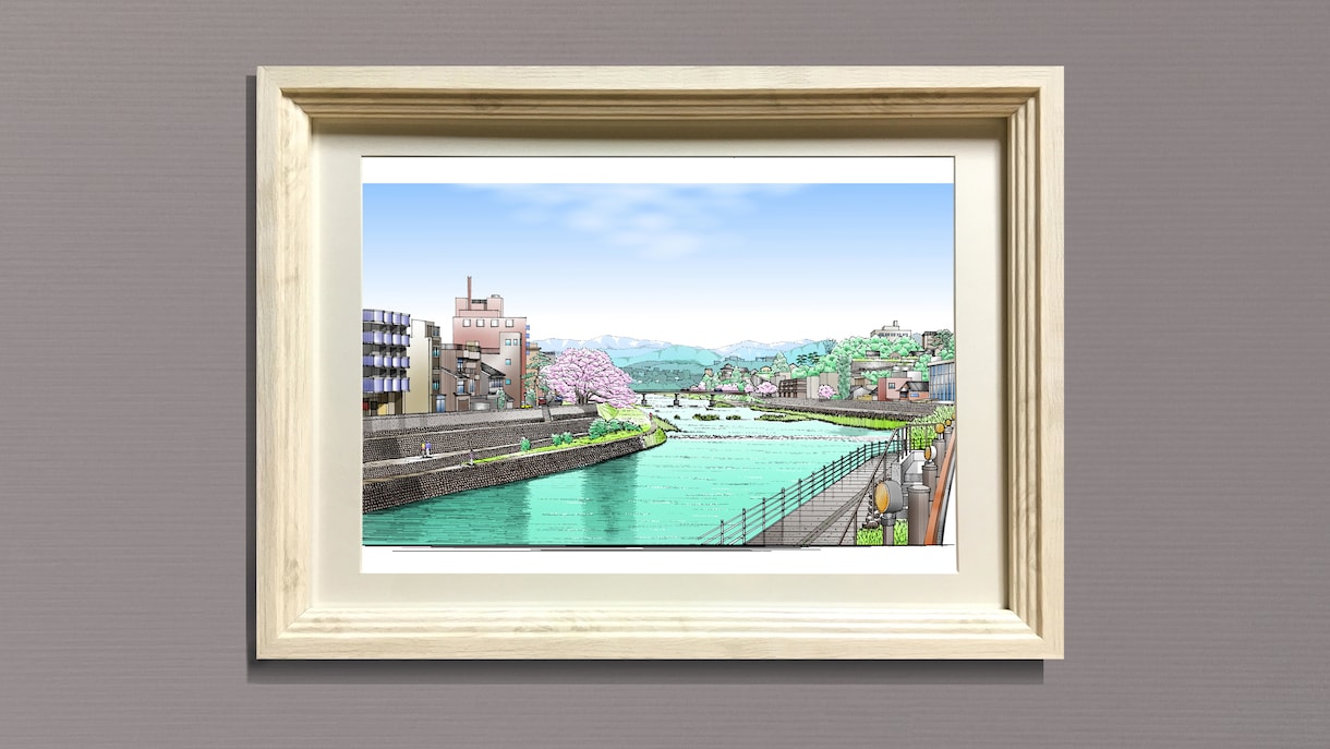 残したい風景や建物の記憶をスケッチします 暮しに風景を　1級建築士デザイナーが軽やかなタッチで描きます イメージ2