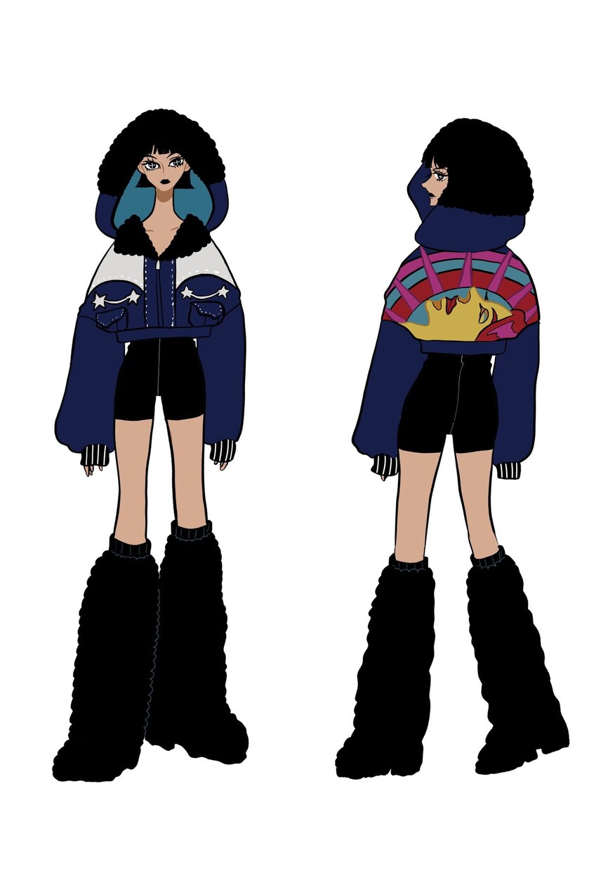 ファッション/キャラ衣装/デザイン画制作致します ベーシックからデコラティブな物までデザイン致します。 イメージ2