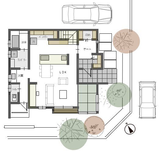 注文住宅の間取り&空間デザイン(op)を提案します 住んでから後悔したくない間取りを描きます。(修正は5回迄可) イメージ1