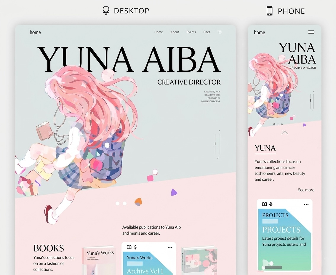 完全オリジナル高品質Webサイトデザイン制作します テンプレ不使用★LP・コーポレート・店舗サイトまで幅広く対応 イメージ4