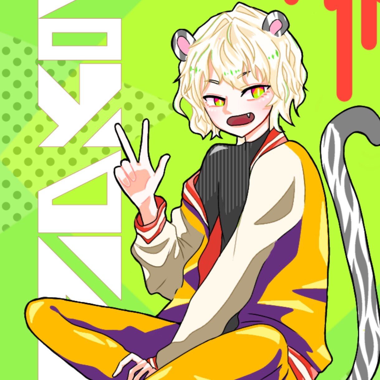 かっこかわいいイラスト描きます お客様のイメージを近づけるためにやり取りを大切にしたいです！ イメージ5