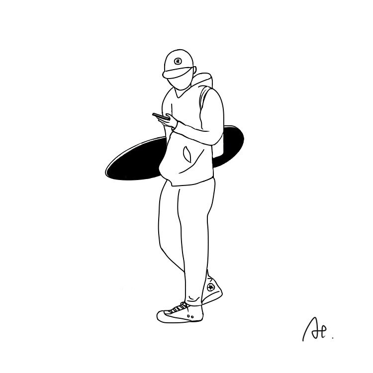 顔出しなし◎雰囲気おしゃれイラスト作成します オリジナルの雰囲気の一枚を！snsアイコン、商法利用にも◎ イメージ3
