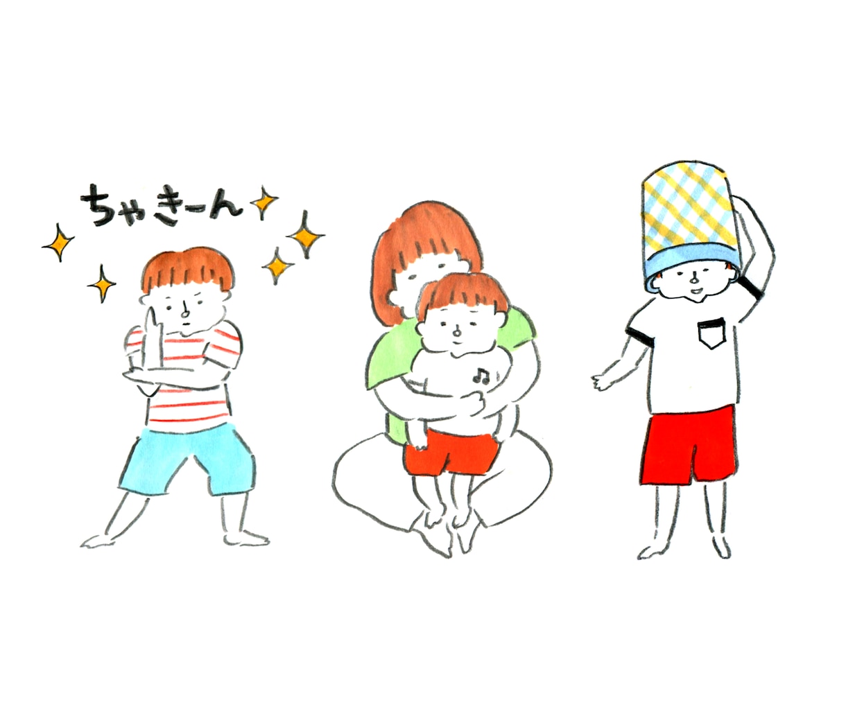 手描きのゆるいイラスト描きます 手描きの温かみのあるカットイラストはどうですか？ イメージ8